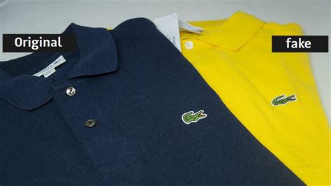 real polo vs fake|How to tell a fake vs genuine Lacoste polo .